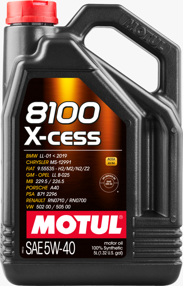 Motul 8100 X-Cess 5W-40